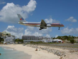 American Airlines continues to offer many flights to the Caribbean, boosting that region's economy.