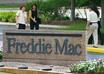 The Freddie Mac sign.