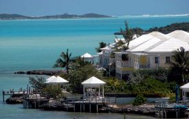 A beautiful estate in February Point in The Bahamas.
