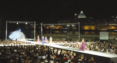 The Malta International Fashion Show attracted top models and top designers from around the world. Photo copyright of Darrin Zammit Lupi with Times of Malta.