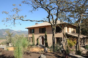 Montevigna in Kenwood, Calif., mixes Old-World style with contemporary green building techniques.